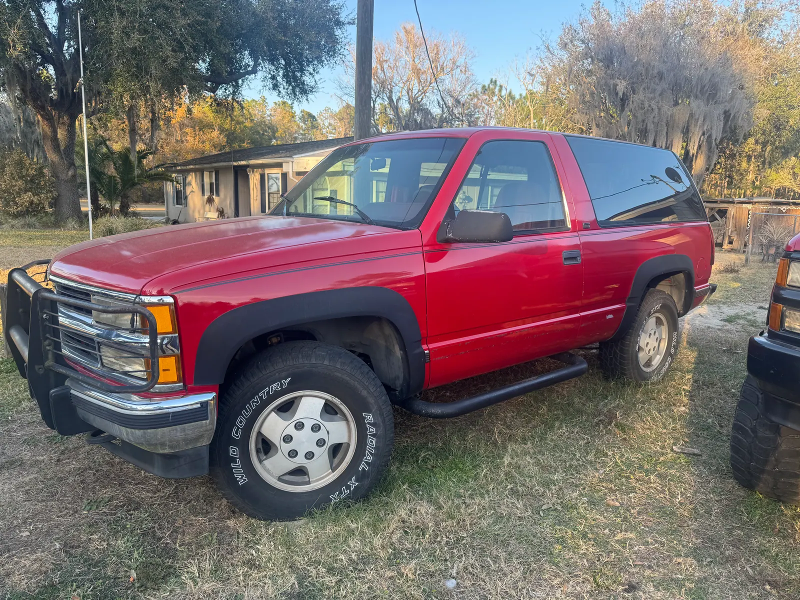 1999 two-door Chevy Tahoe bought for cash on a farm lot in Florida